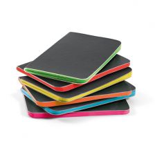 Notepad with colored pages 