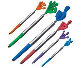 Химикалки със стилус- ръчичка