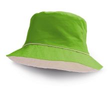 шапка за слънце зелена