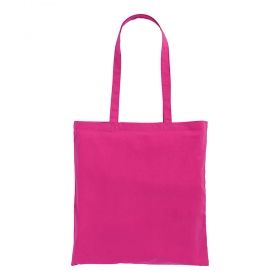 Цветни памучни чанти  с дълги дръжки плътност на текстила 130 г /кв.м.