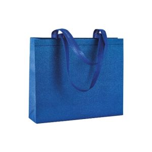 Laminated gift bag - glitter efects
