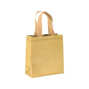 Ламинирана подаръчна чанта- глитер ефект