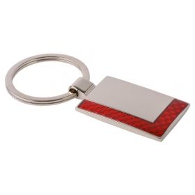 Rectangular metal key holder 