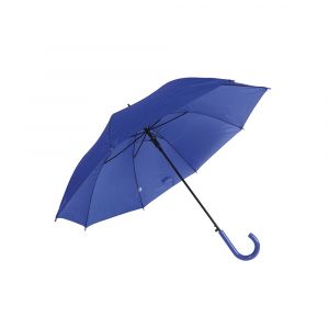 Automatic umbrella with metal shaft and plastic handle
