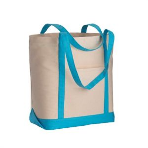 Памучни чанти с цветни дръжки и дъно