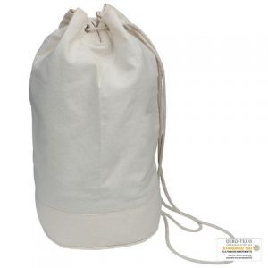 Cotton duffle bag ECO Tex standard 100 certified