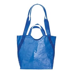 Shopping bag with double handles (long and short)