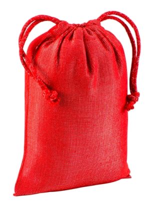Торбичка с връзки - 15 см на 20 см. 5 цвята торбички за опаковане на подарък или бижута