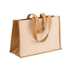 Jute bag with cotton elements