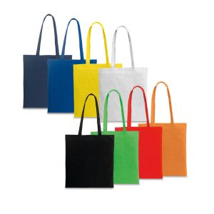 Цветни памучни чанти с дълги дръжки