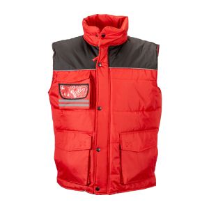 Padded waterproof vest 18004