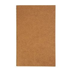 Recycled paper notebook, 50 ivory ruled sheets