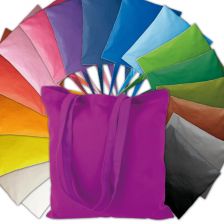 Памучни цветни торбички тежък памук - 220 г/м2