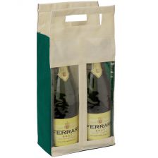 Wine gift bags 2 bottle 