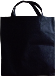 black non woven bag