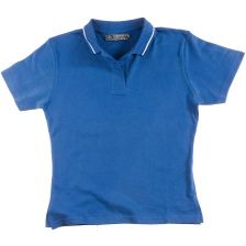 Cotton women's polo shirt 20018